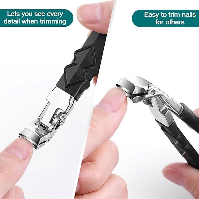 Extra Large Toe Nail Clippers For Thick Nails Heavy Duty Stainless Professional