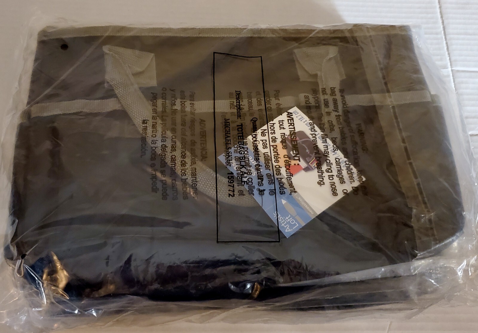 NWT Caddy Tote Arts Crafts Knit Crochet Organizer Homeschooling Games Travel