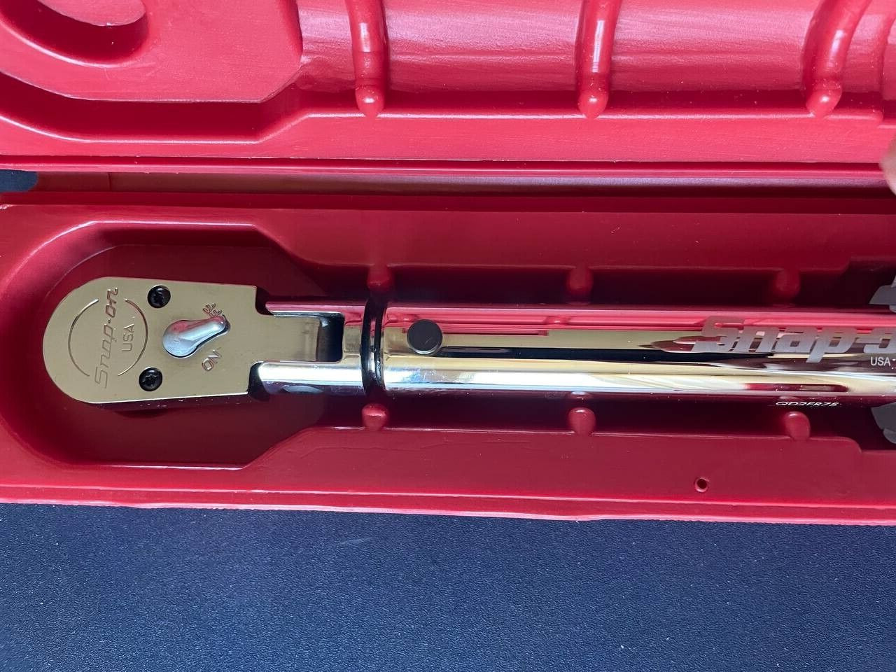Snap-On QD2FR75 Tools 3/8" Drive Adjustable Click Style Flex Torque Wrench