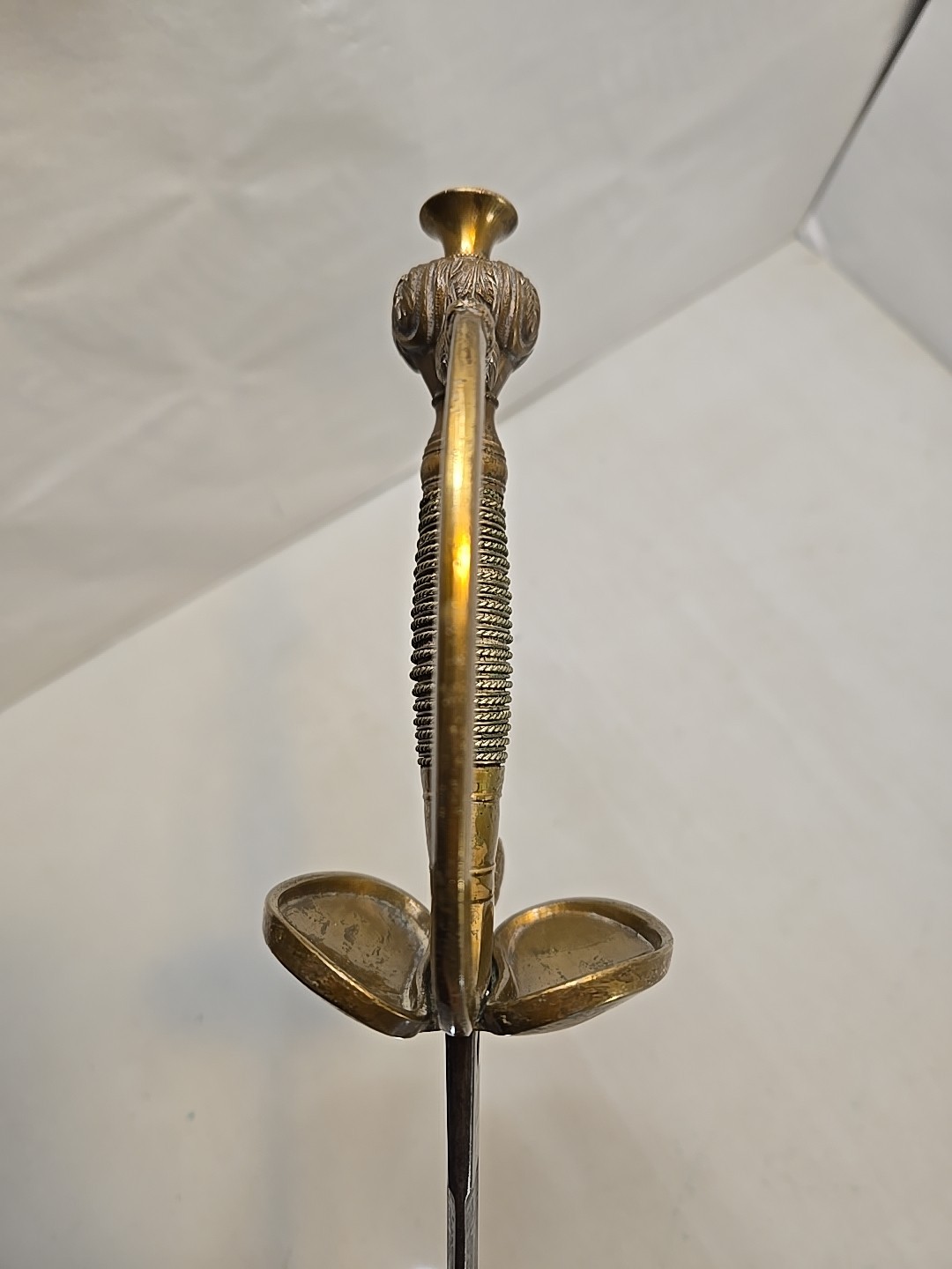 Pre-WWI German Prussian Court Degen Officers Sword - Samuel Hoppe - Etched