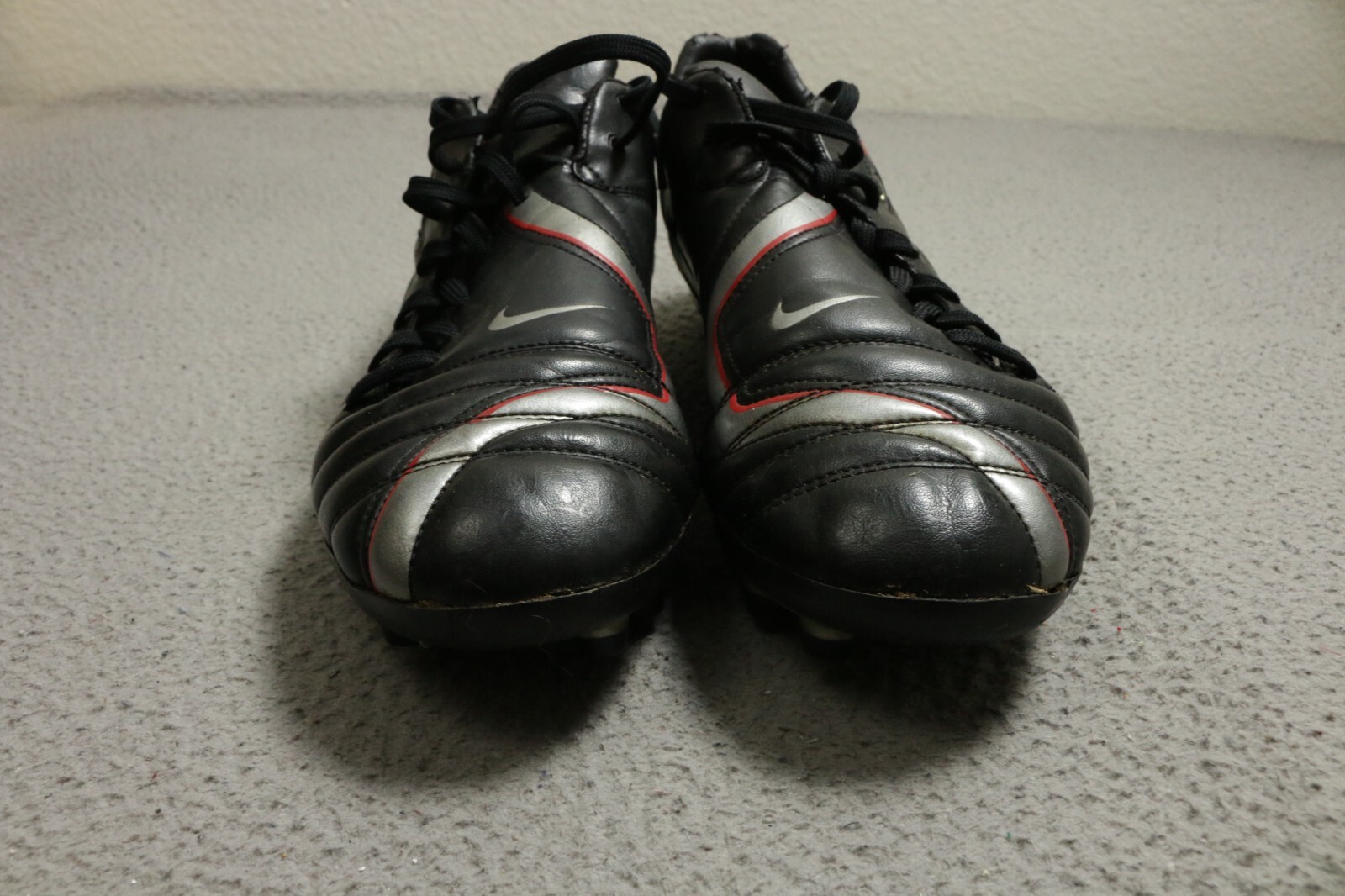 Nike Total 90 Shift FG Soccer Cleats Mens Size 12.5 Black Boots Cleats