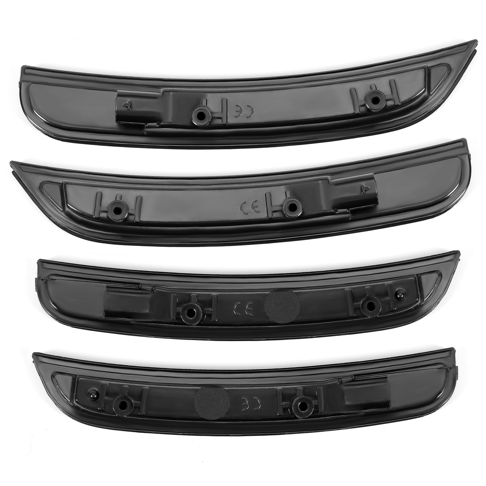 For Dodge Charger 2015-2022 Smoked Lens Front Rear LED Side Marker Lights 4PCS