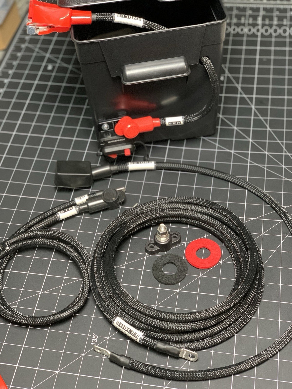 B Series Battery Relocation Kit With Battery Box Civic Integra Eg Ek