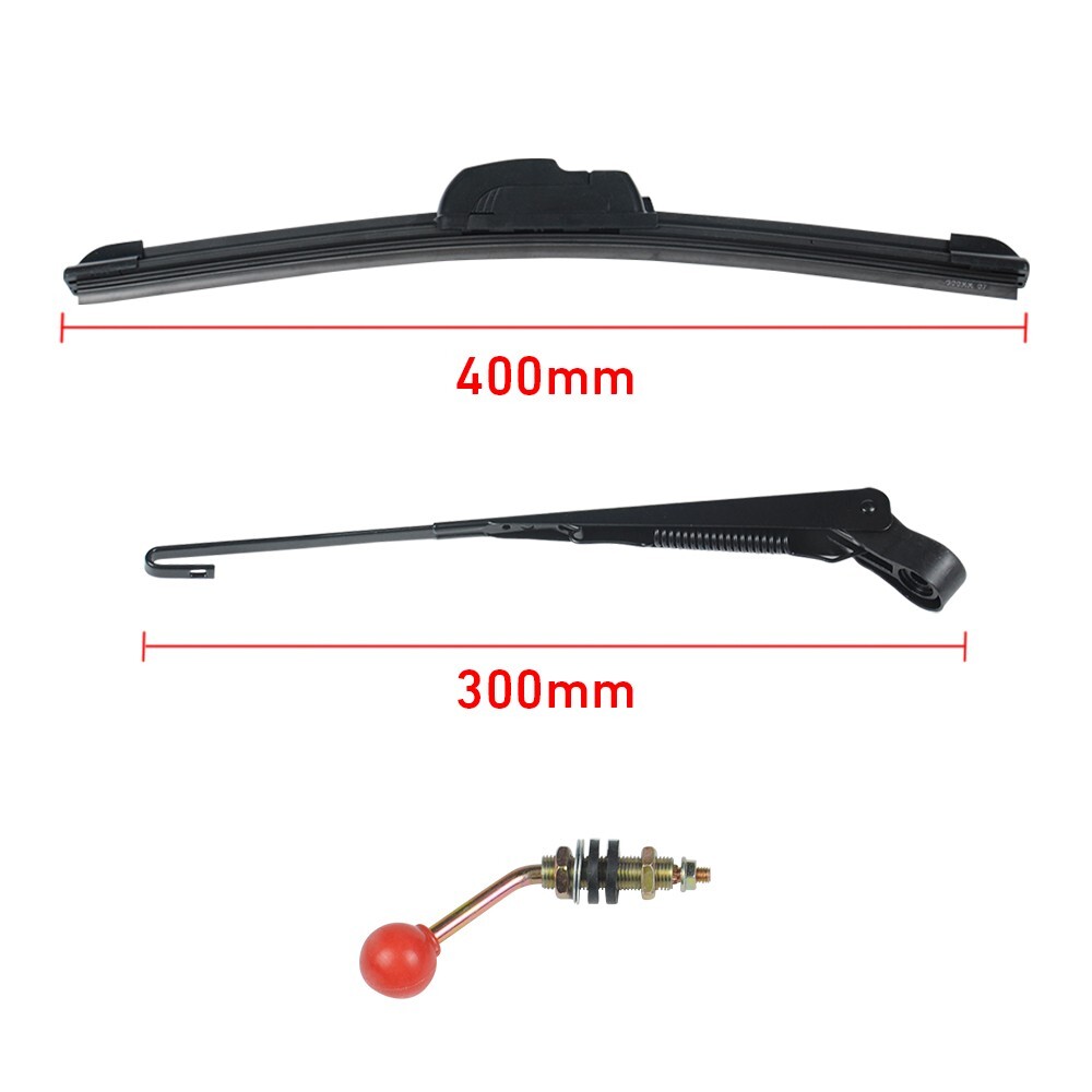 Universal Manual Hand Operated Windshield Wiper for Polaris RZR 900 1000 Ranger