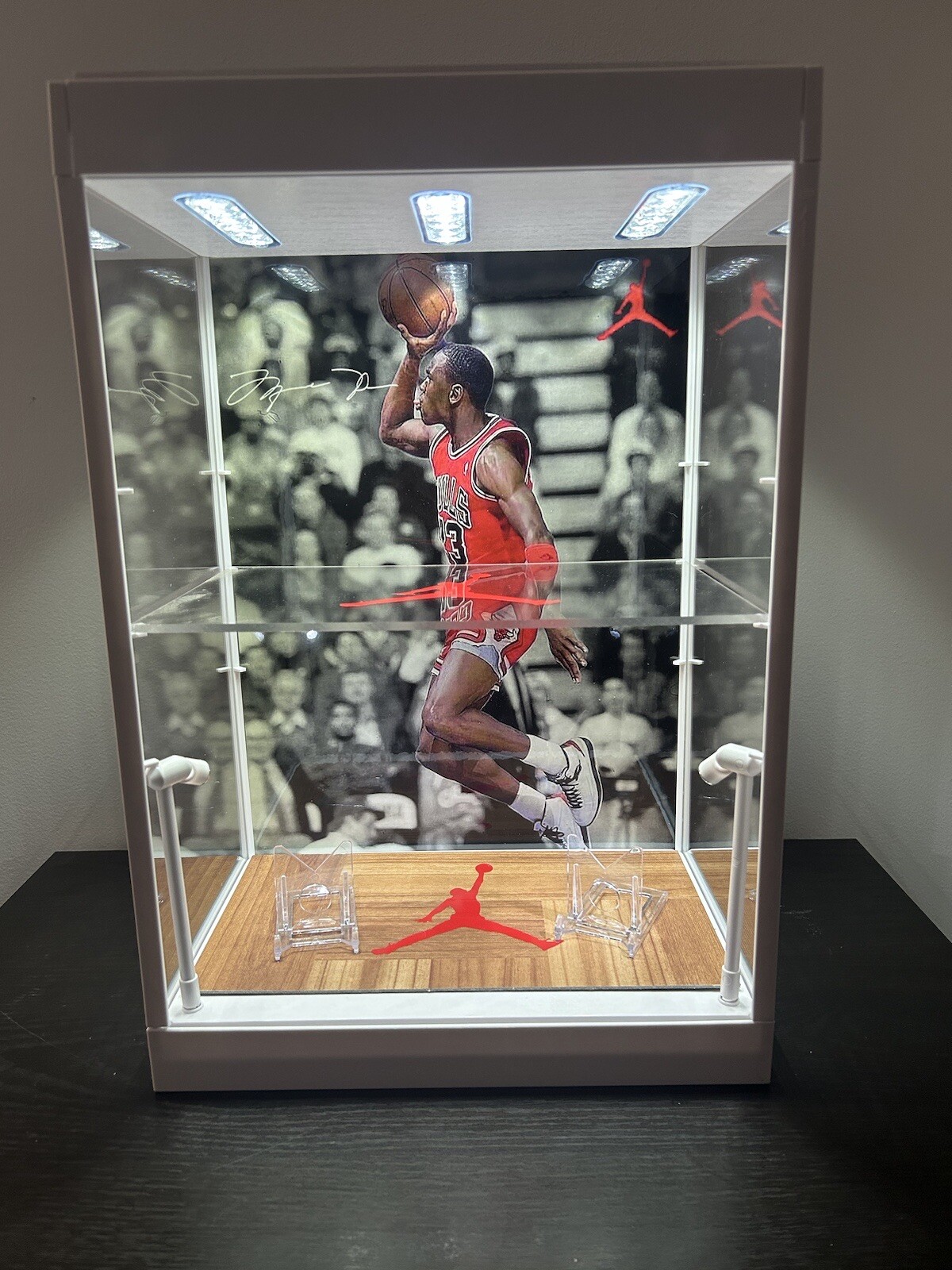 Michael Jordan custom LED sports card display case 🔥🏀 Goat