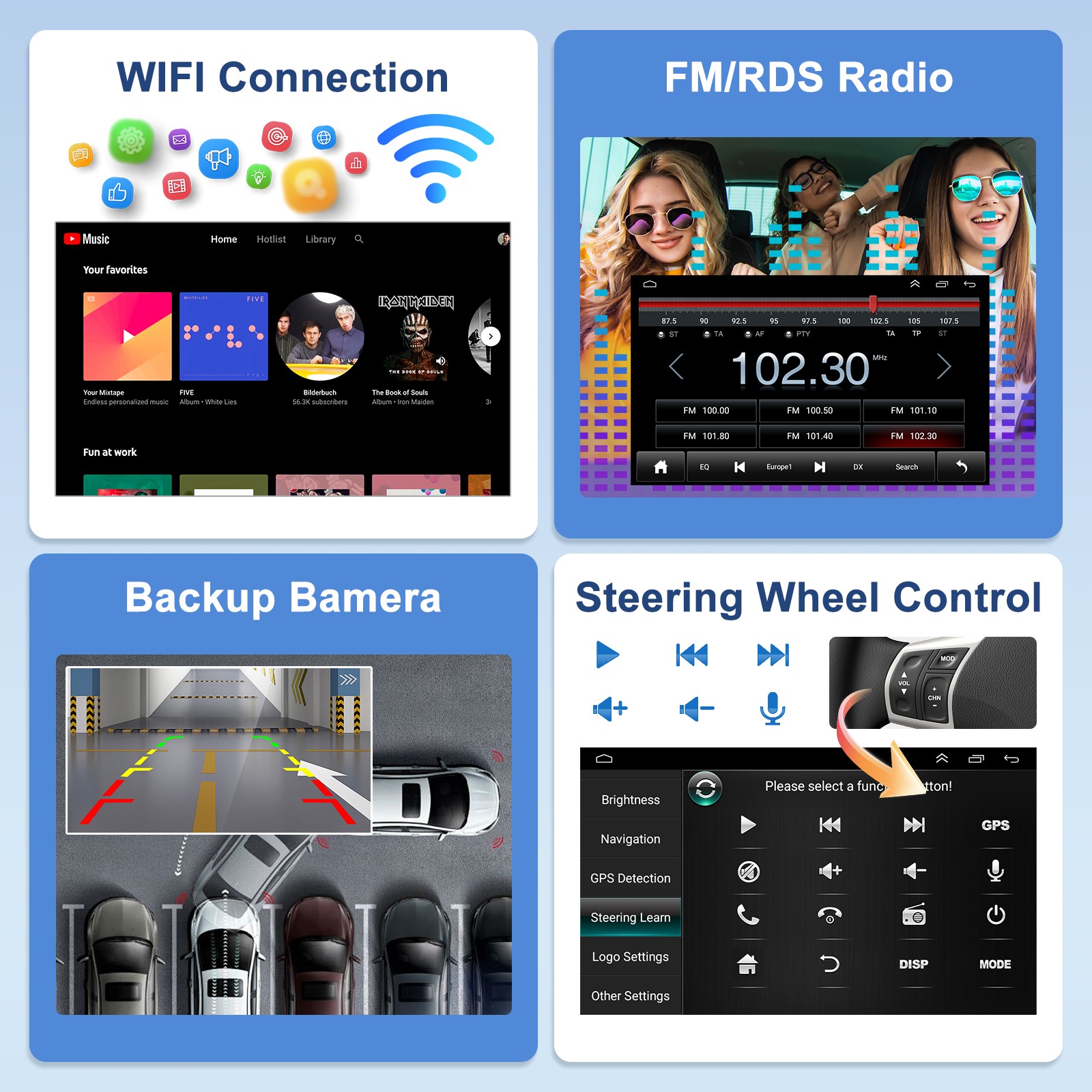 10" Para Nissan Rogue X-Trail Qashqai 2014-2019 Carplay Radio de coche estéreo