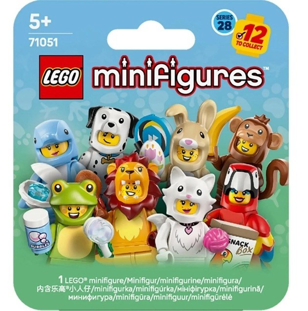 LEGO Series 28 Collectible Minifigures 71051 - Monkey Costume Fan (IN STOCK)