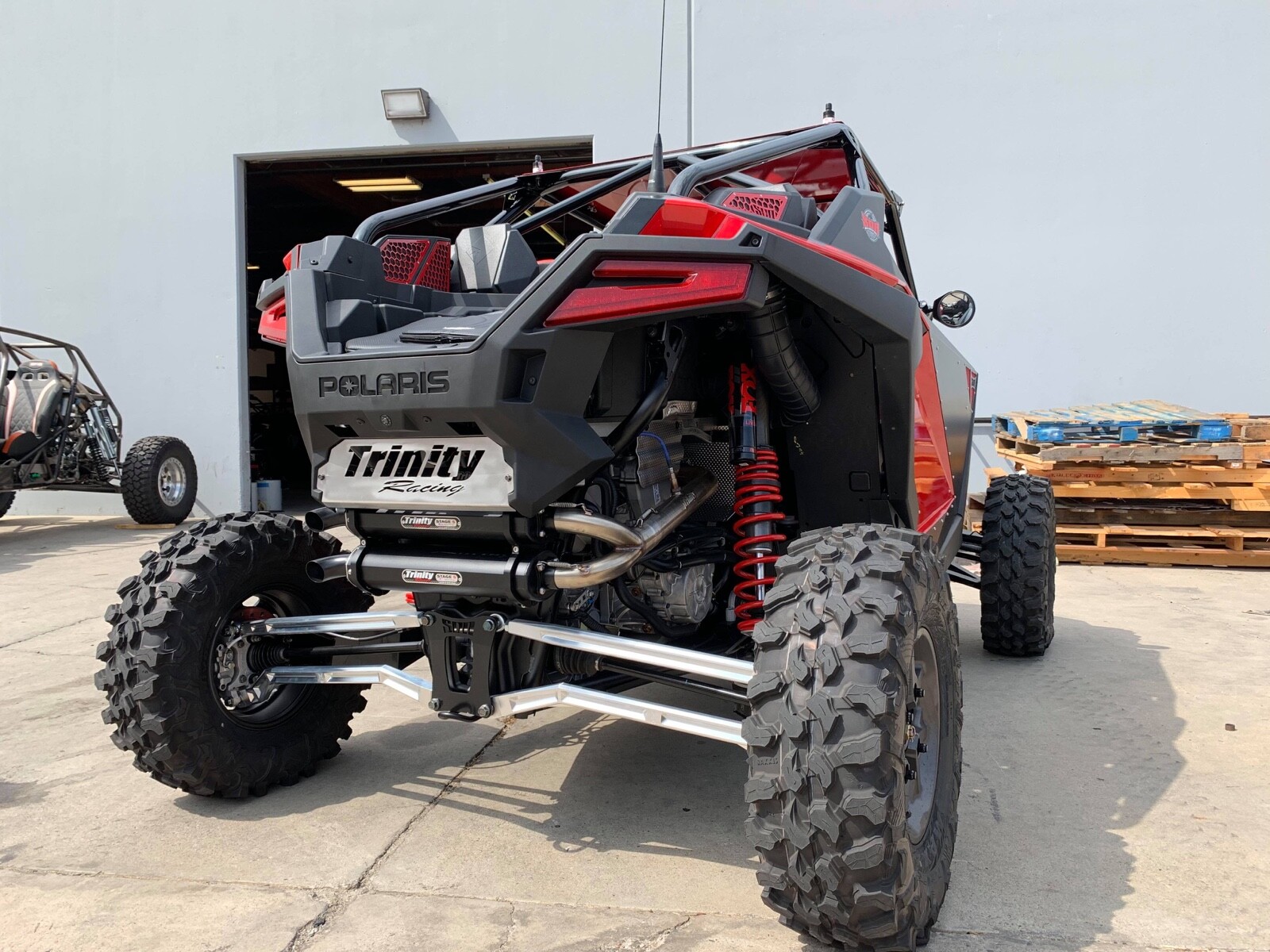 2020-2025 Polaris Rzr Pro XP Trinity Racing Stage 5 Dual Slip-On Exhaust Black