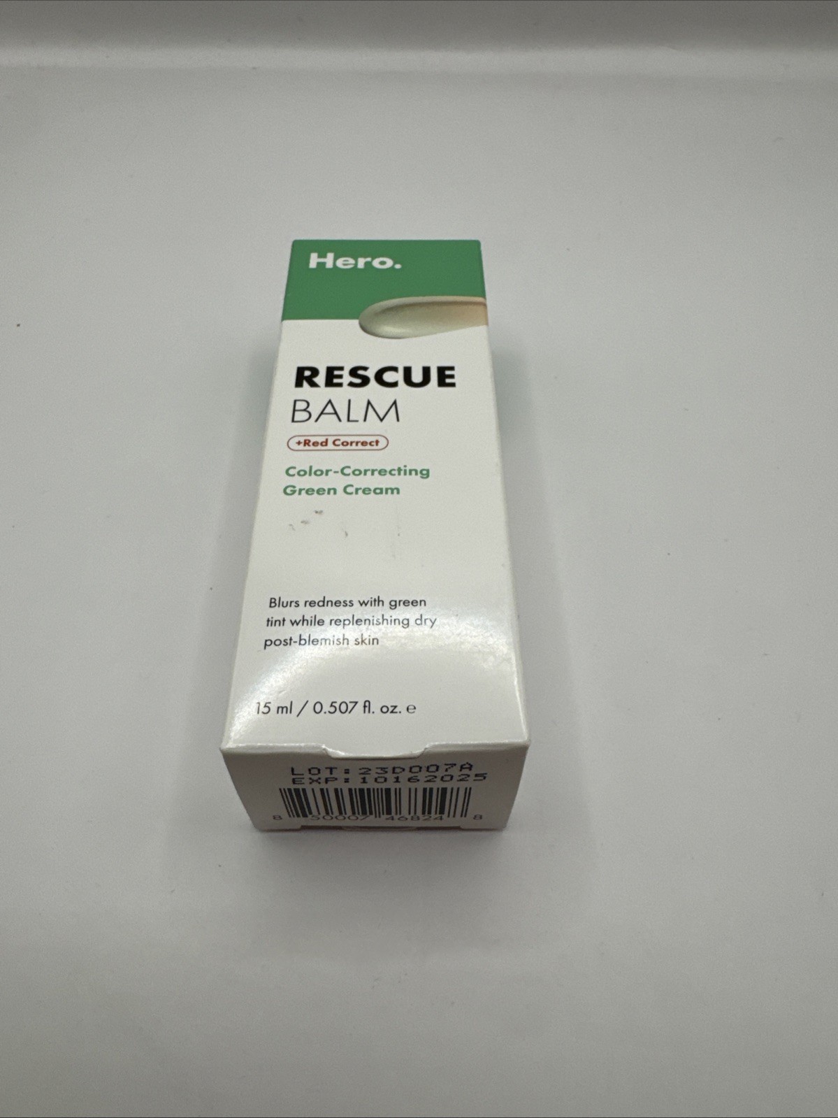 ORIGINAL HERO COSMETICS Rescue Balm Green Cream 15ml EXP 10/2025
