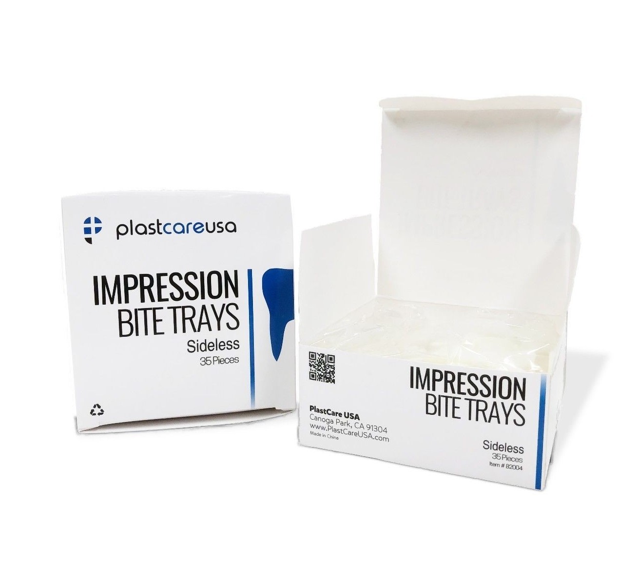 Dental Impression Bite Registration Triple Trays Mold (Choose Size & Quantity)