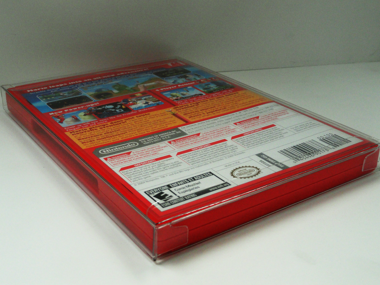 25 Box Protectors For DVD, Wii U, XBOX, PS2, NINTENDO GAMECUBE ETC. Clear Case