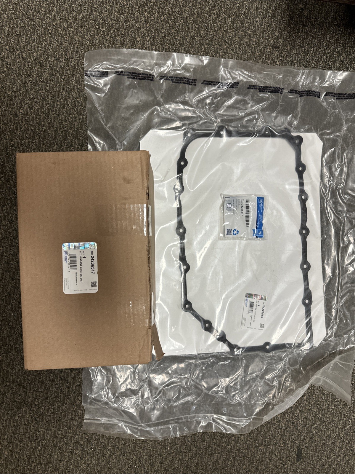 OEM GM TRANSMISSION FILTER KIT-Filter 24236517,Gasket 24226850,Seal 24225347*