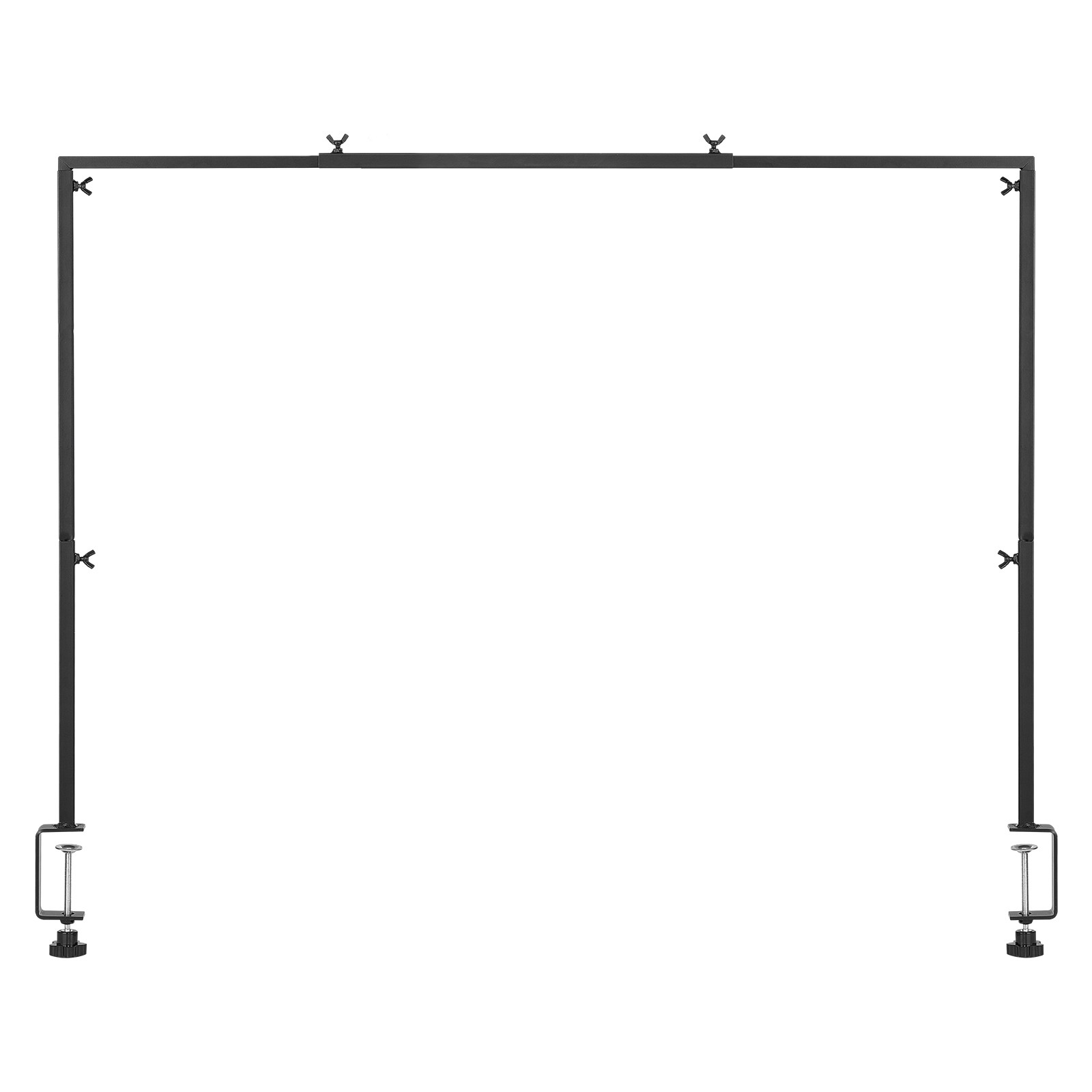 VEVOR Over The Table Rod Stand Metal Arch Frame 28"-98" Length Adjustable Clamp