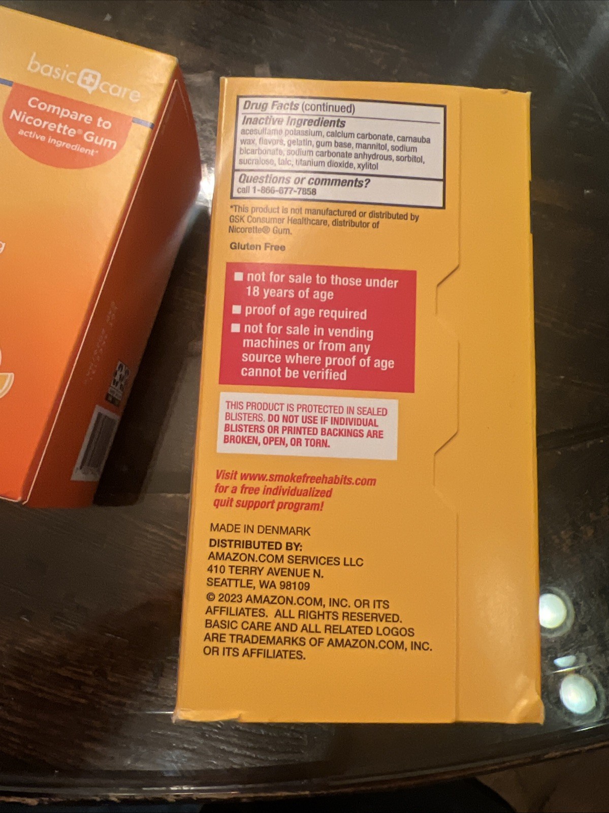 2 Pack Amazon Polacrilex Gum (2mg Nicotine) 160 Count - Fruit Flavor