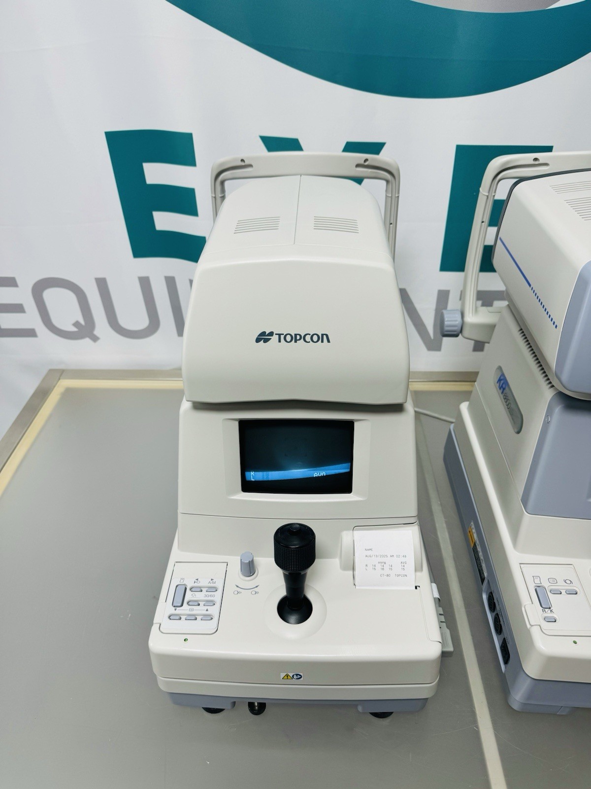 Topcon KR-8800 Auto Refractor/ Keratometer/Topcon CT-80 Tonometer