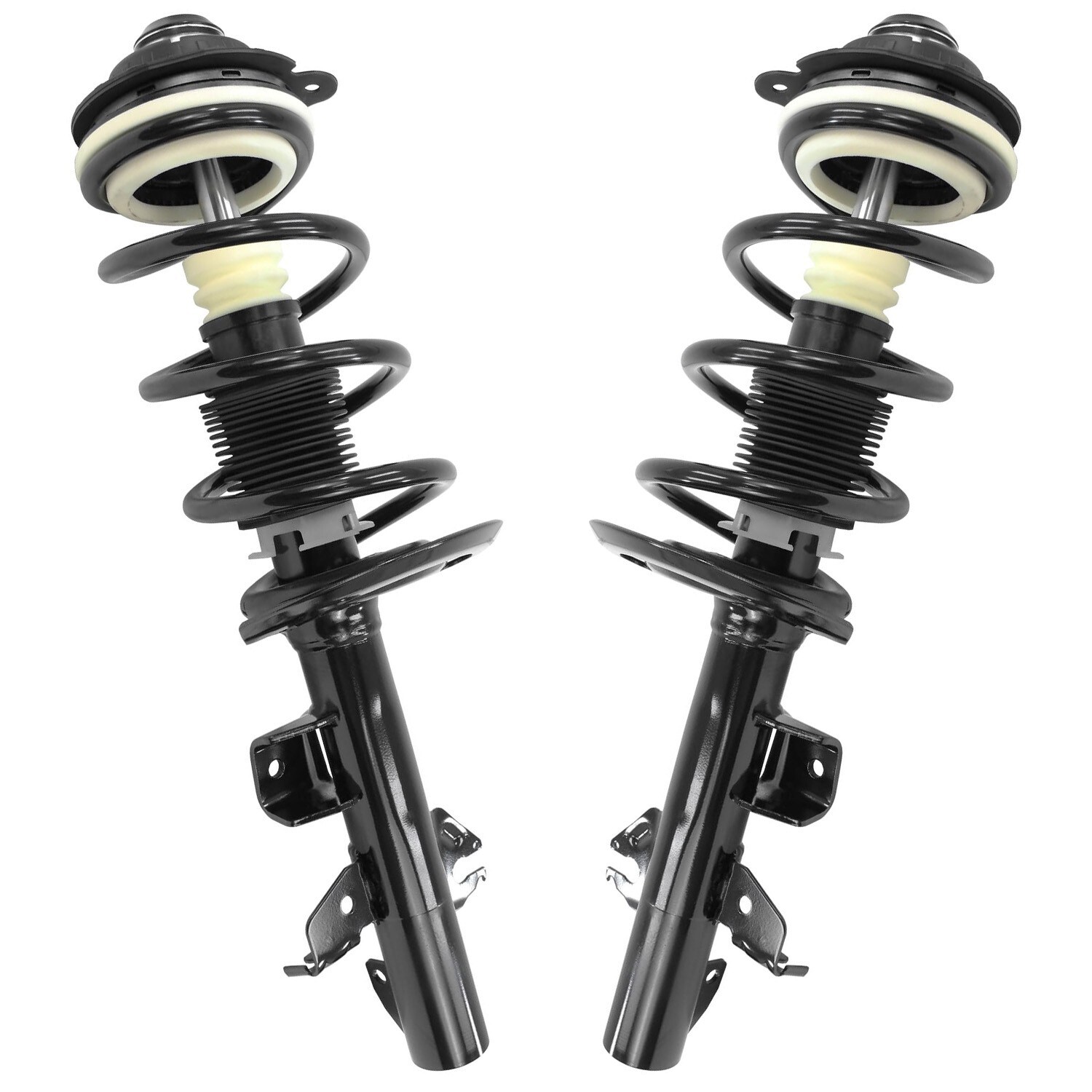 Front Left Right Struts w/ Coil Spring Sway Bars Kit for 2014-2018 Jeep Cherokee
