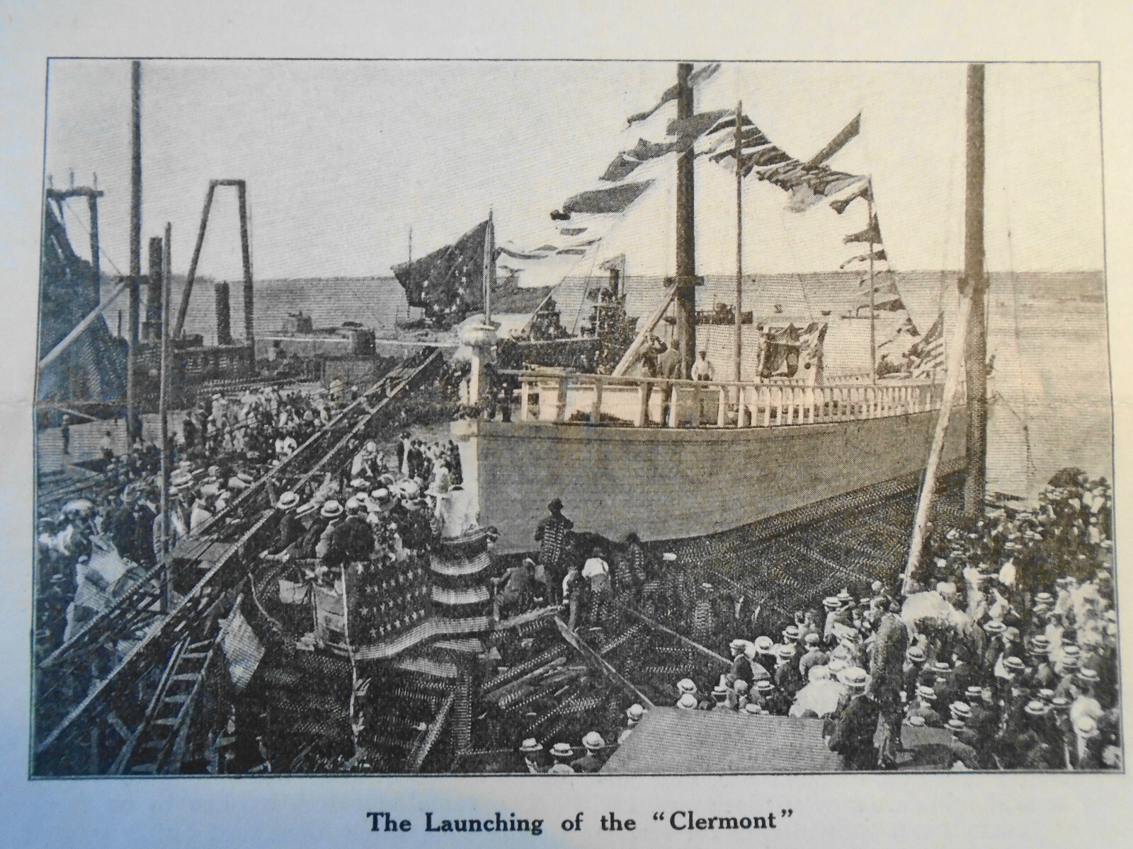 Forced to embrace Islam or Die! / Launch of The "Clermont" - 1909. Story & Print