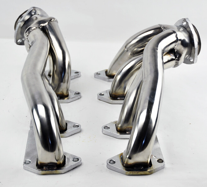 Stainless Shorty Hugger Exhaust Headers for Ford Big Block FE 330/360/390/428