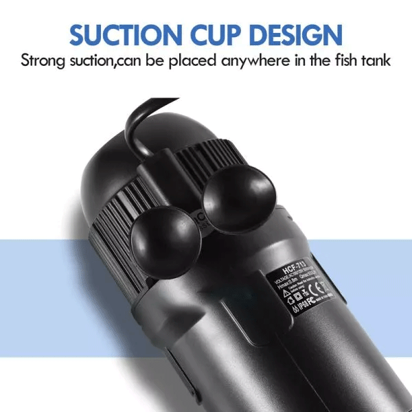 5-IN-1 Internal Aquarium Fish Tank UV Sterilizers Filter Submersible Water Pump