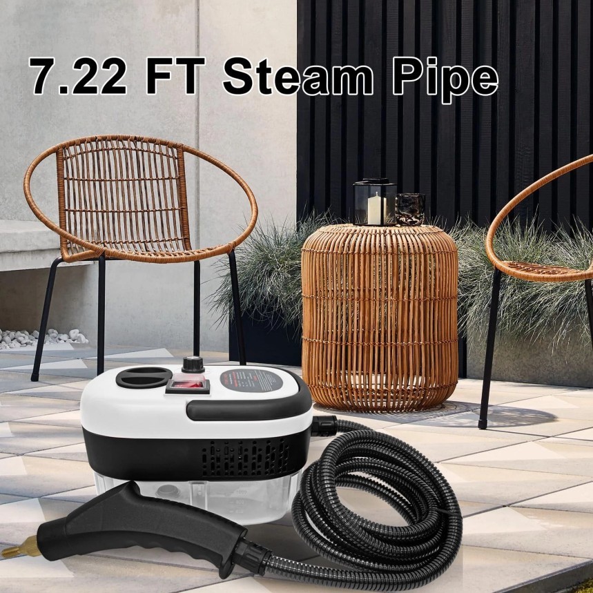 2500W Handheld High Temp Steam Cleaner High Pressure Cleaning Machine Home ##