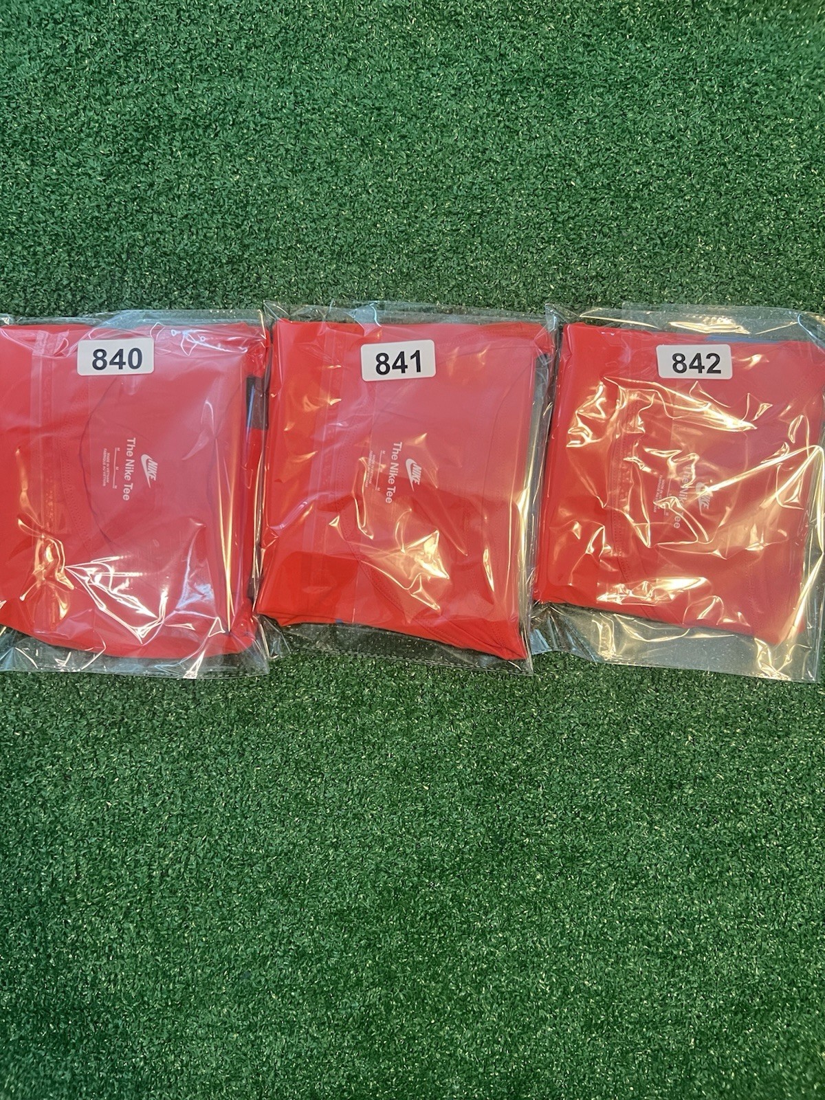 Nike Tank Top Mens M Light Crimson Swoosh Muscle Gym Running Workout Pullover