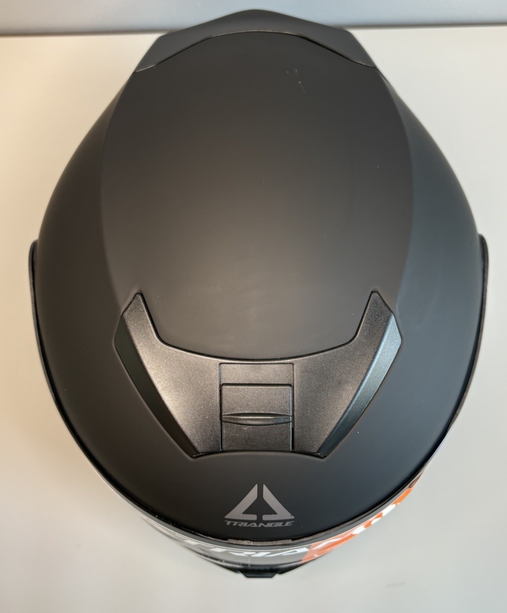 TRIANGLE Kids Motorcycle Helmet Small Full Face Lightweight w/ 2 Visors (Read)