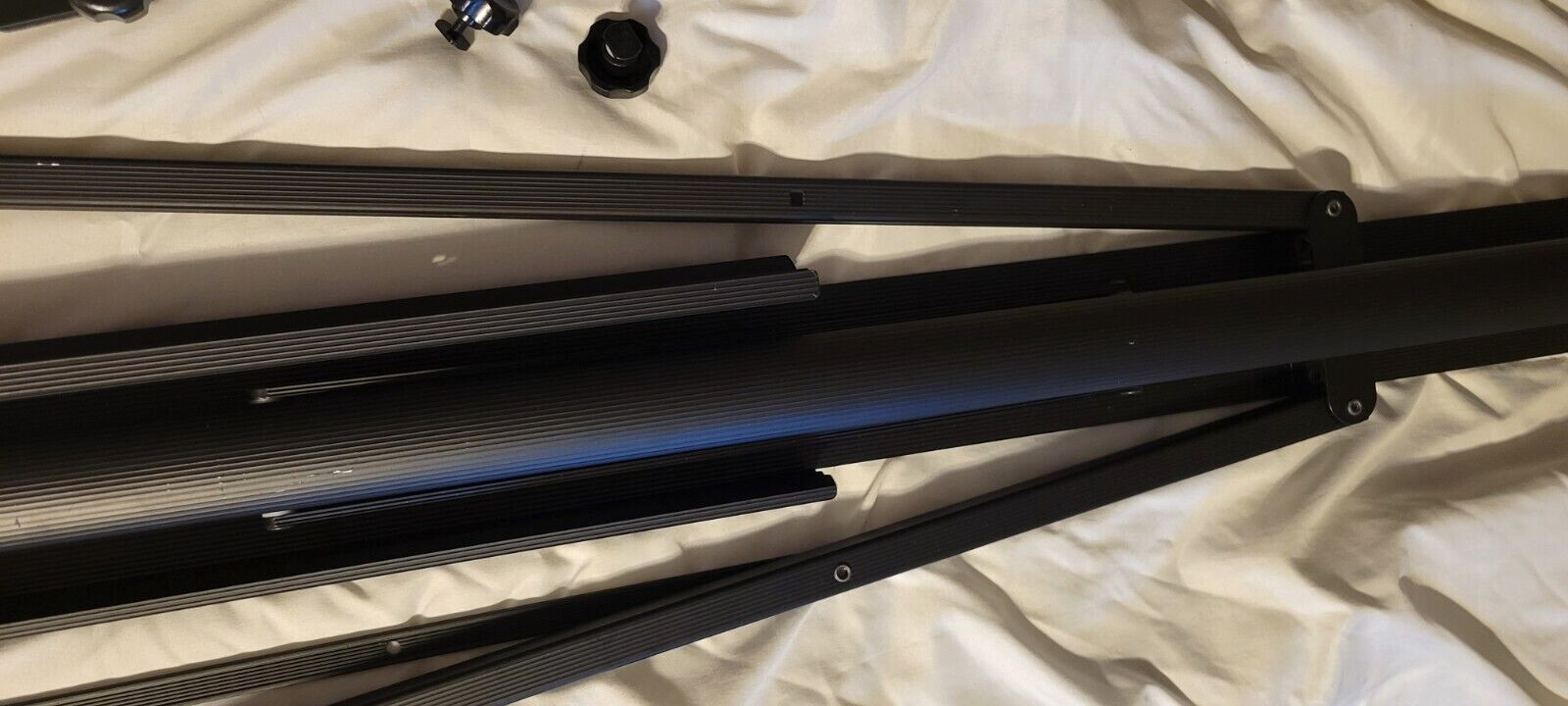 ART ALTERNATIVES TAHOE ALUMINUM STUDIO ART EASEL 🎨 ADJUSTABLE FOLDING BLACK NEW