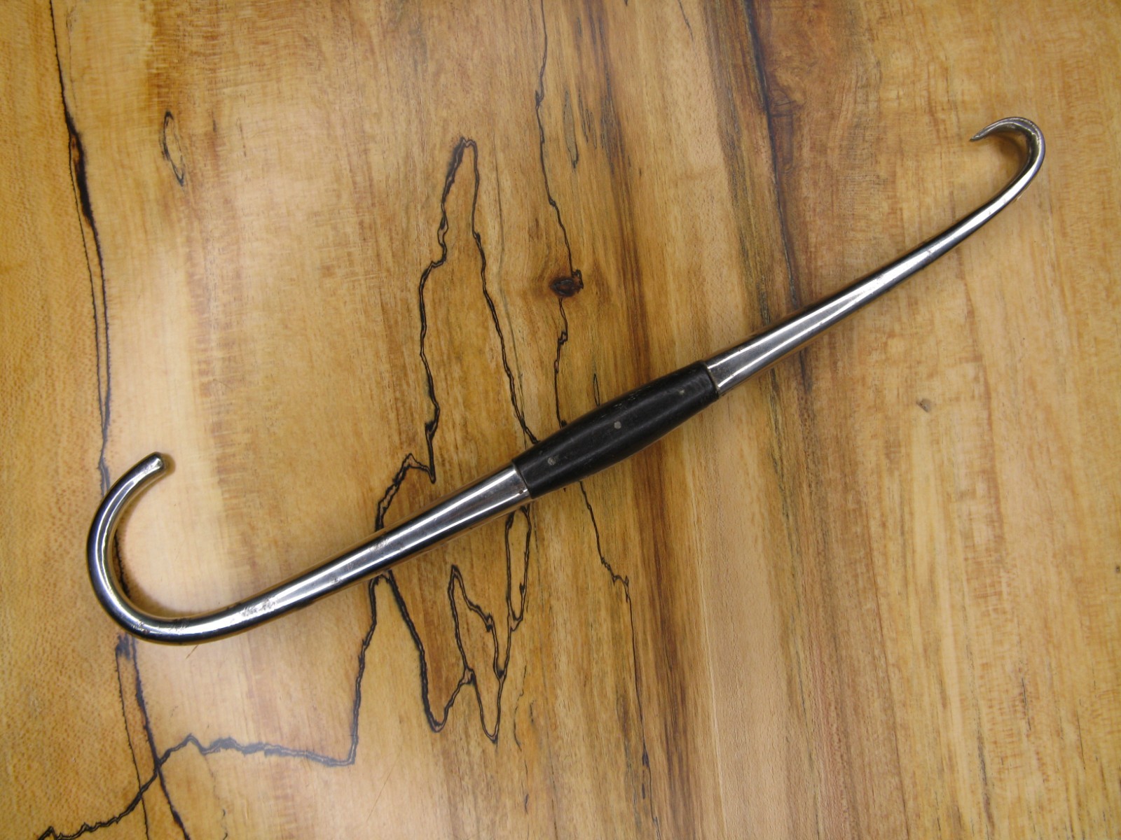 Obstetrical Hook & Crochet, ebony insert