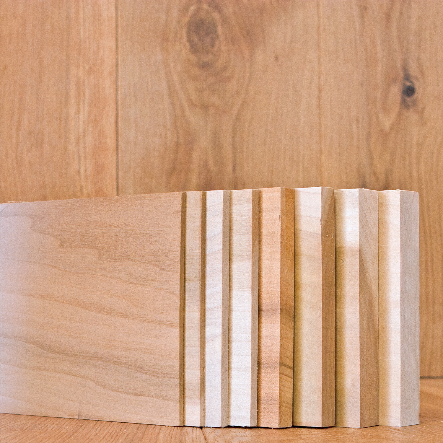 1/8", 1/4", 1/2" & 3/4" S4S Poplar Dimensional Lumber