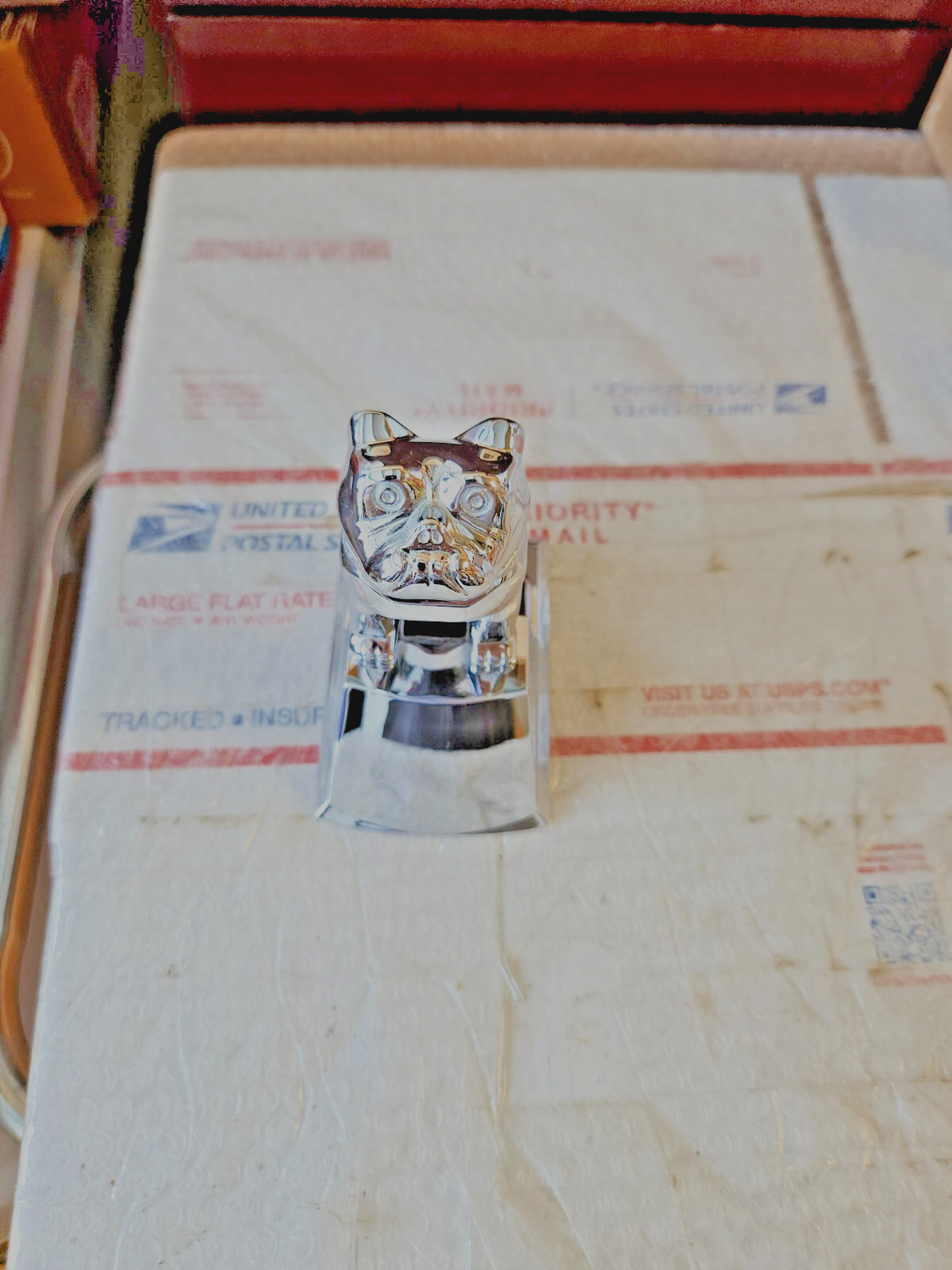 Brand New Authentic OEM Mack Chrome Plated Bulldog Assembly