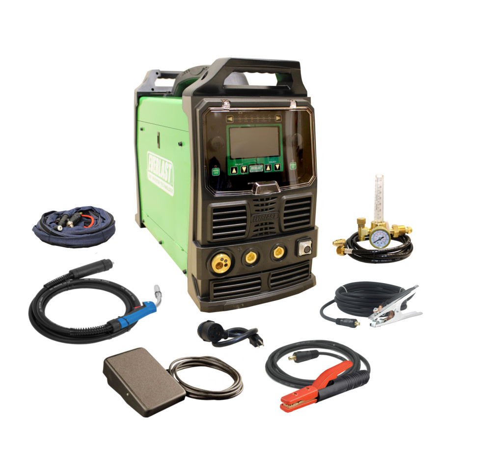 Everlast THUNDER 215 MIG DC TIG STICK 200 amp Multi-Process 110/220 Dual Volt