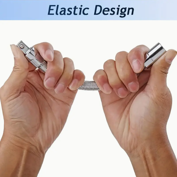 Universal Electric Wrench Socket, Flexible Shaft, Extension Rod, for Car Re