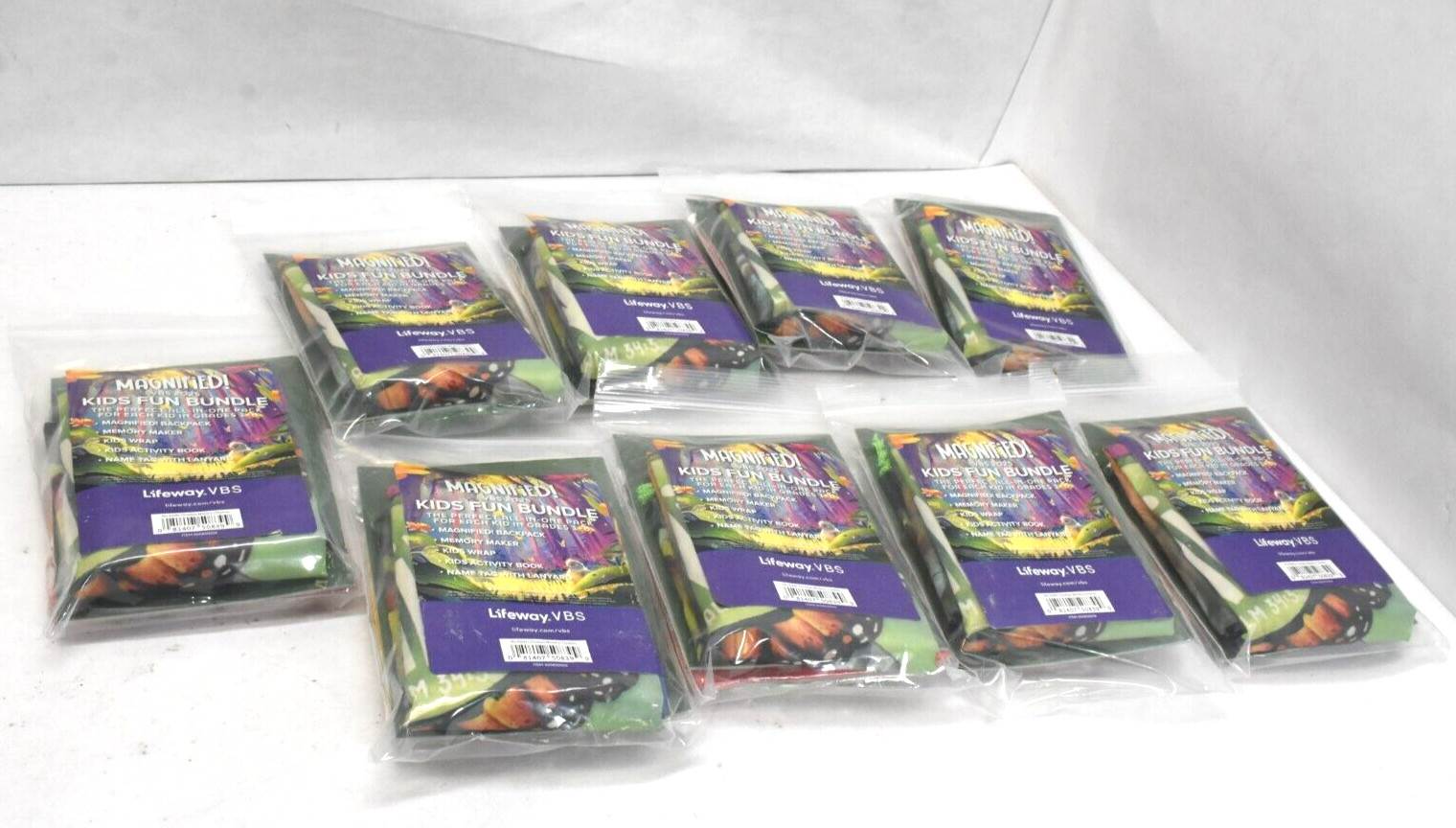 Lifeway VBS 2025 Magnified Kids Fun Bundle Religion Christian Ministry 9 Pack