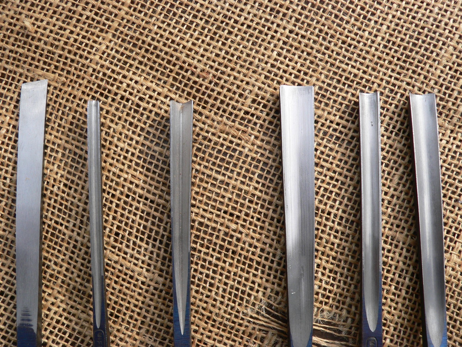 MIFER Carving Chisels Set of 6 Woodworking Tools, Spain