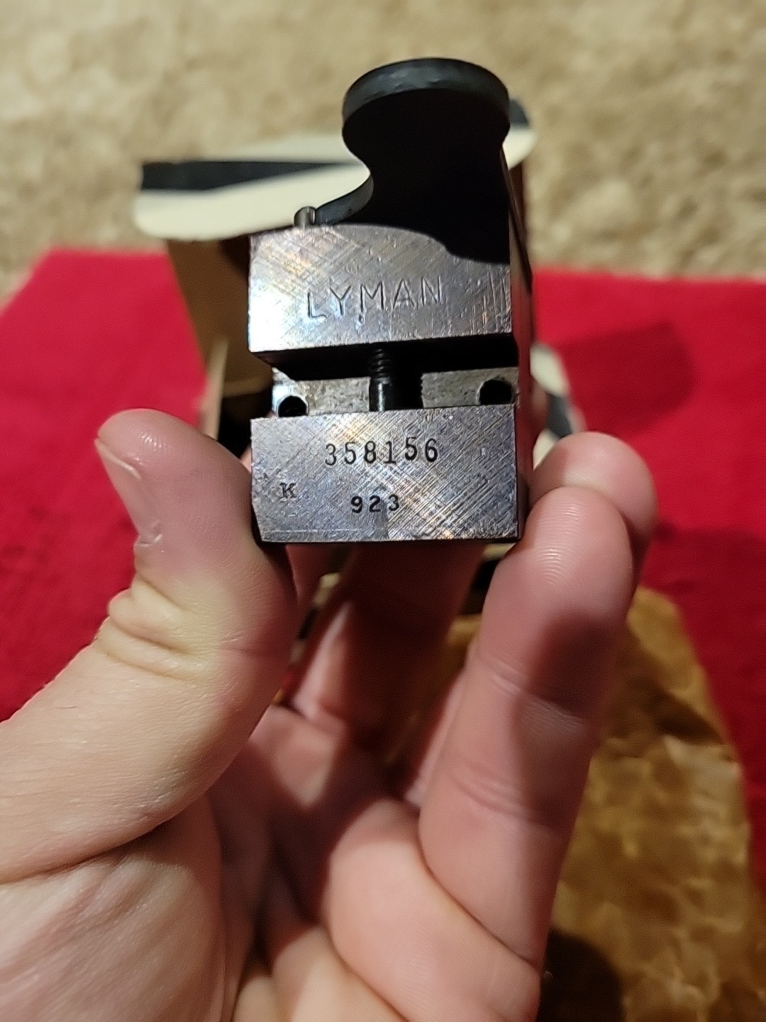 NOS Lyman Bullet Mold 358156 2 Cavity GC 357/38 cal 155 gr Reloading Ammo