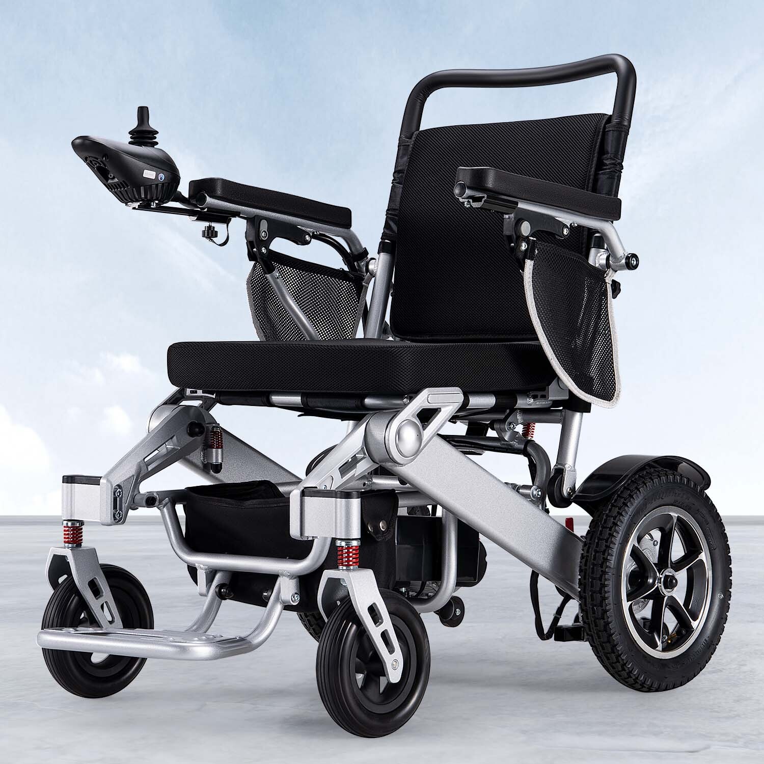 Intelligent Foldable Electric Wheelchair All Terrain 4 Wheels Mobility Scooter