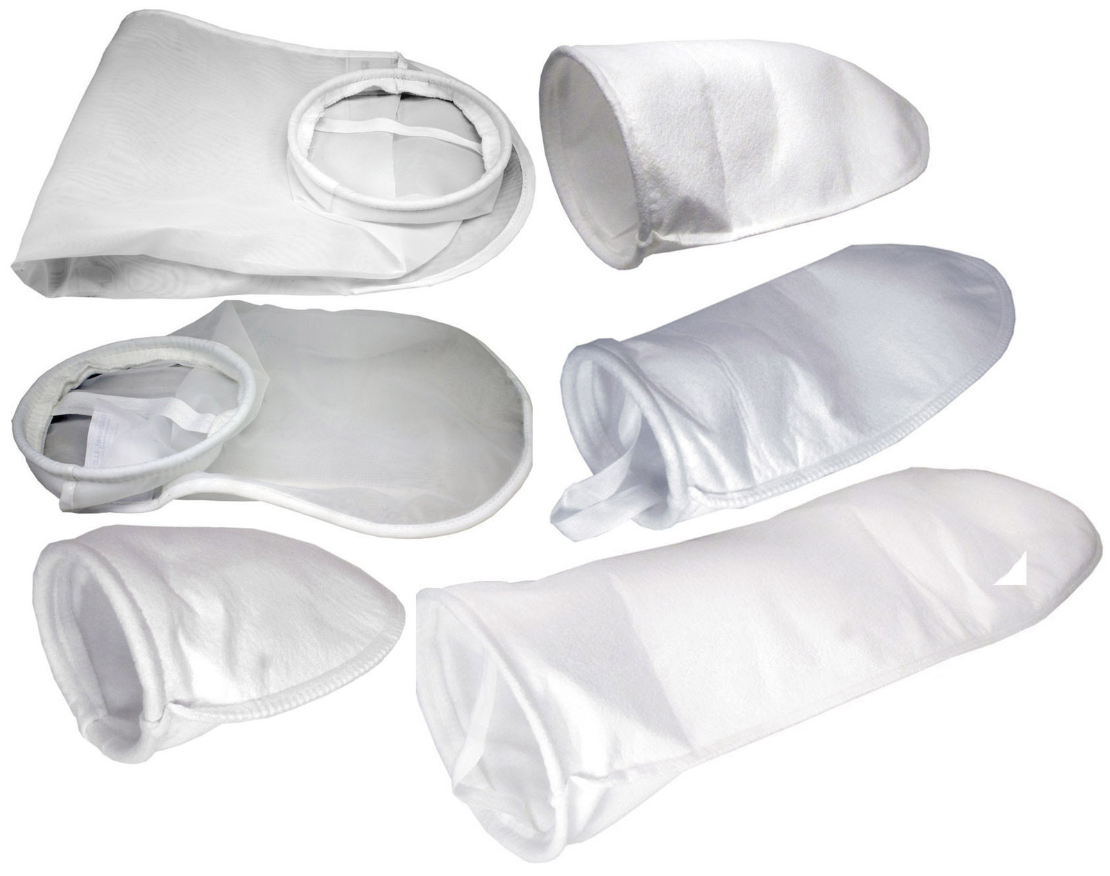 Sewn Industrial Filter Sock Bags Water Liquid Biodiesel WVO Oil Dust Fuel Diesel