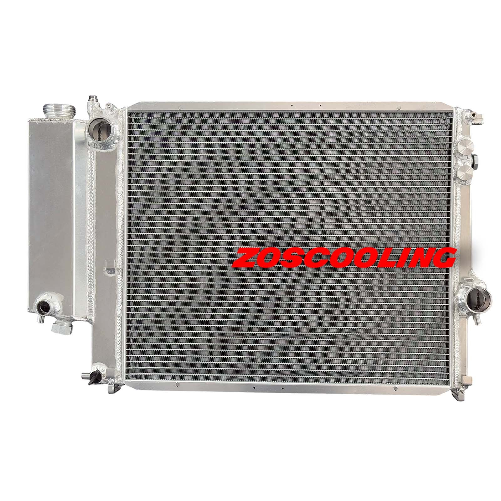 2Row Aluminum Radiator For BMW 525i 525it E34 2.5L L6 1989-1995 Manual MT