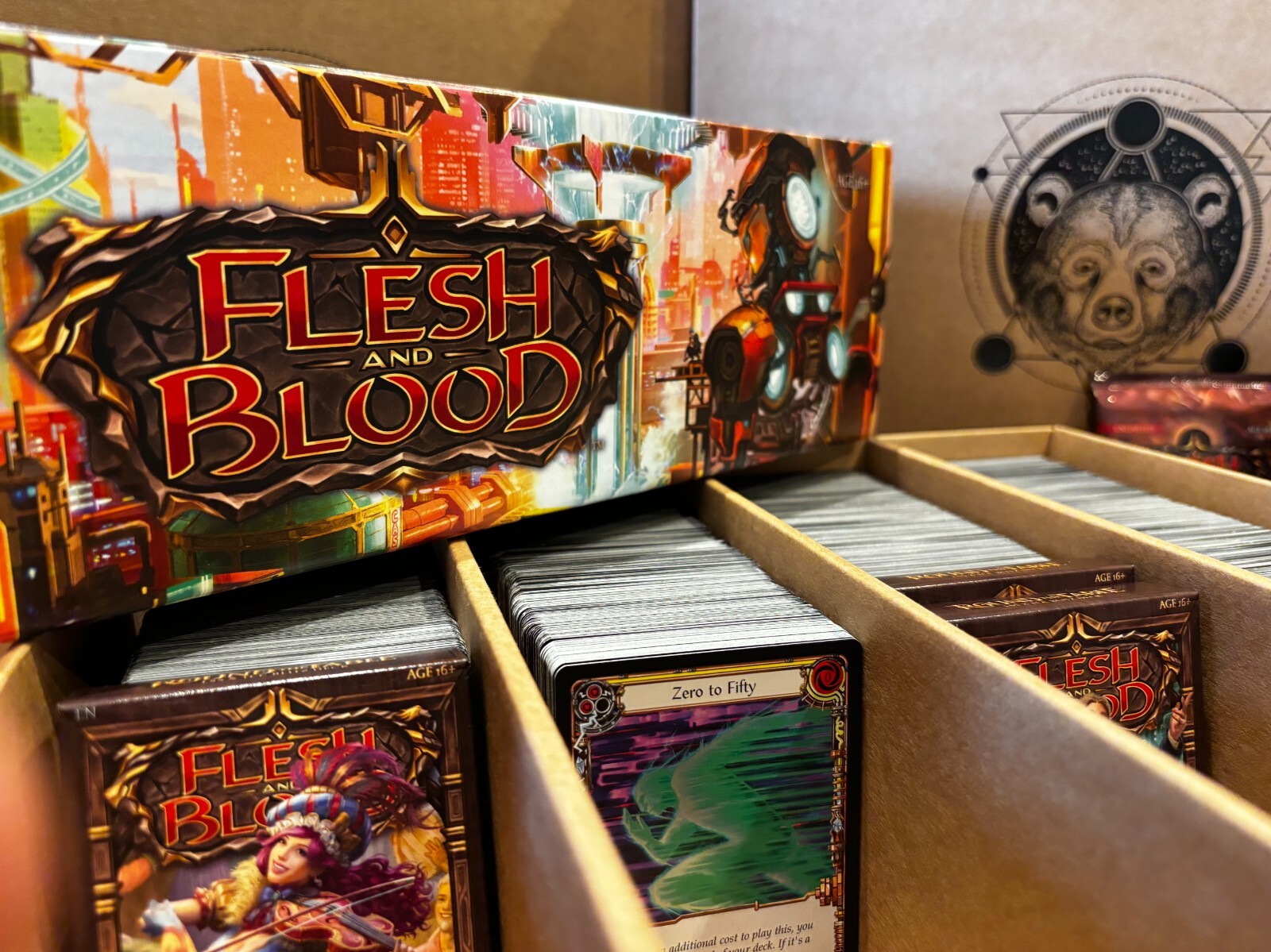 TCG bulk storage box for ANY trading card game ECO BulkBox Set of 3 x 3800 cards