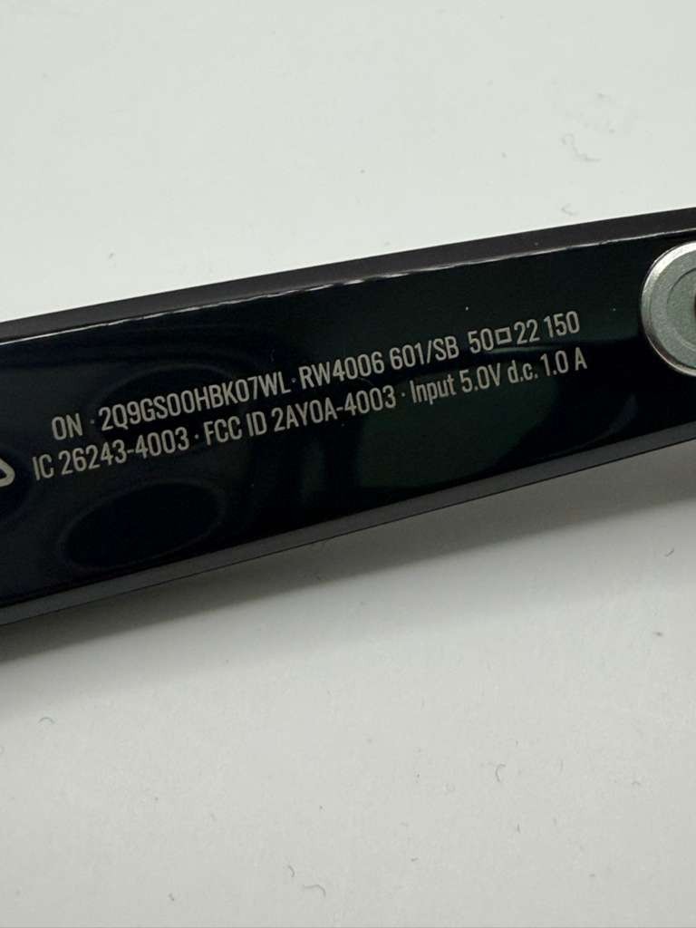 Ray-Ban Meta Wayfarer (Gen 1) Shiny Black/Clear Lense - Open Box