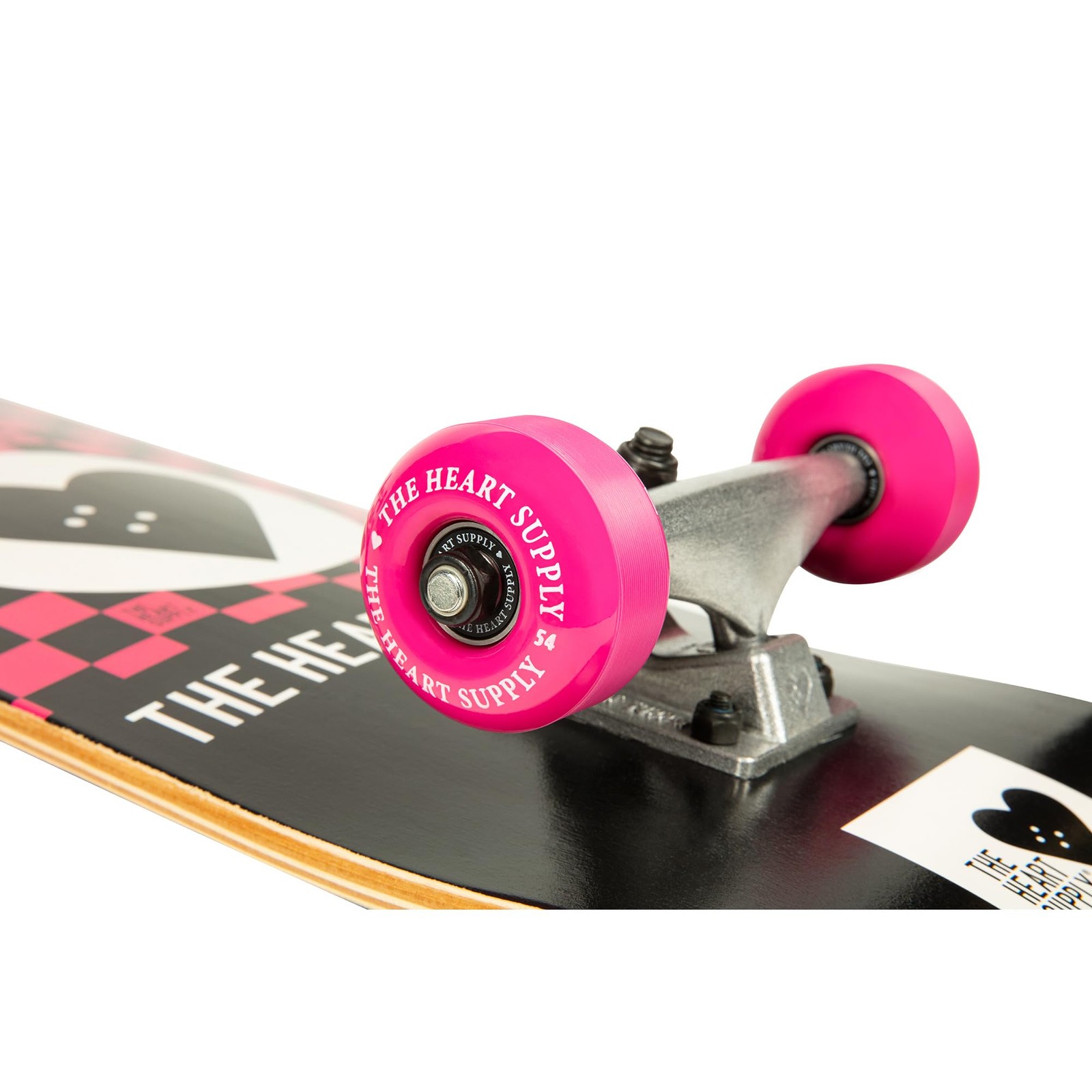 Complete Skateboard Team Checkerboard 31.35 x 8.0 7-Ply Maple Blend