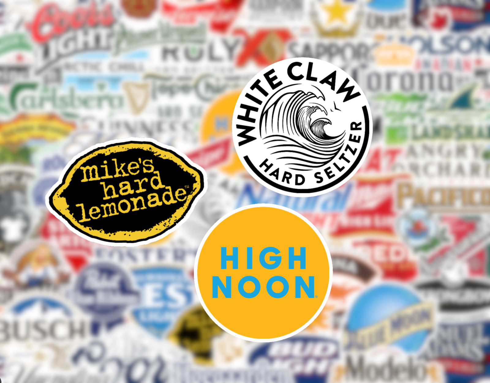 25/50 Beer Logo Sticker Pack - Matte Vinyl - Cider Seltzer Brewery Craft Alcohol