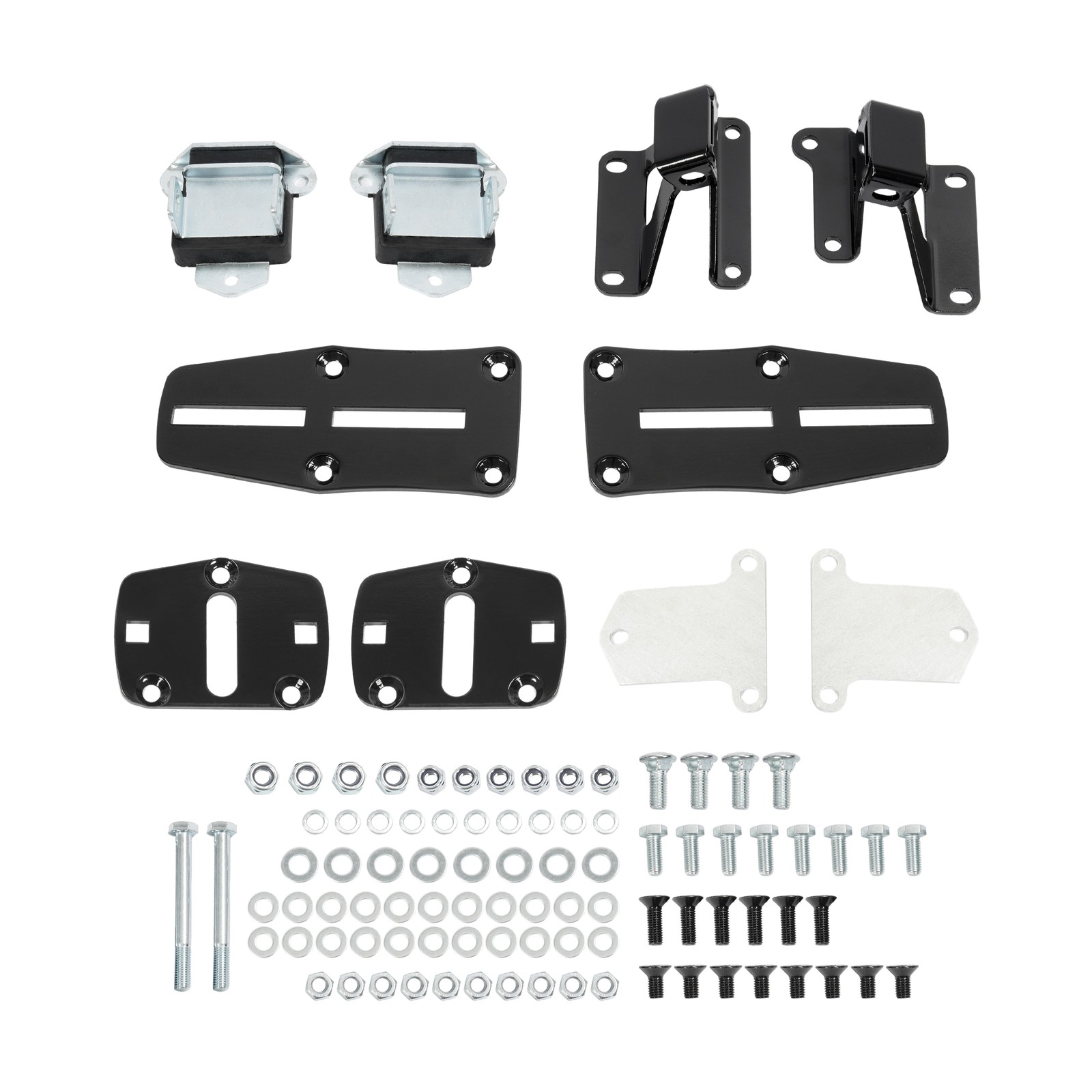 For Chevy Impala Biscayne 1959-1964 Motor Mounts Engine Bracket Kit LS Swap