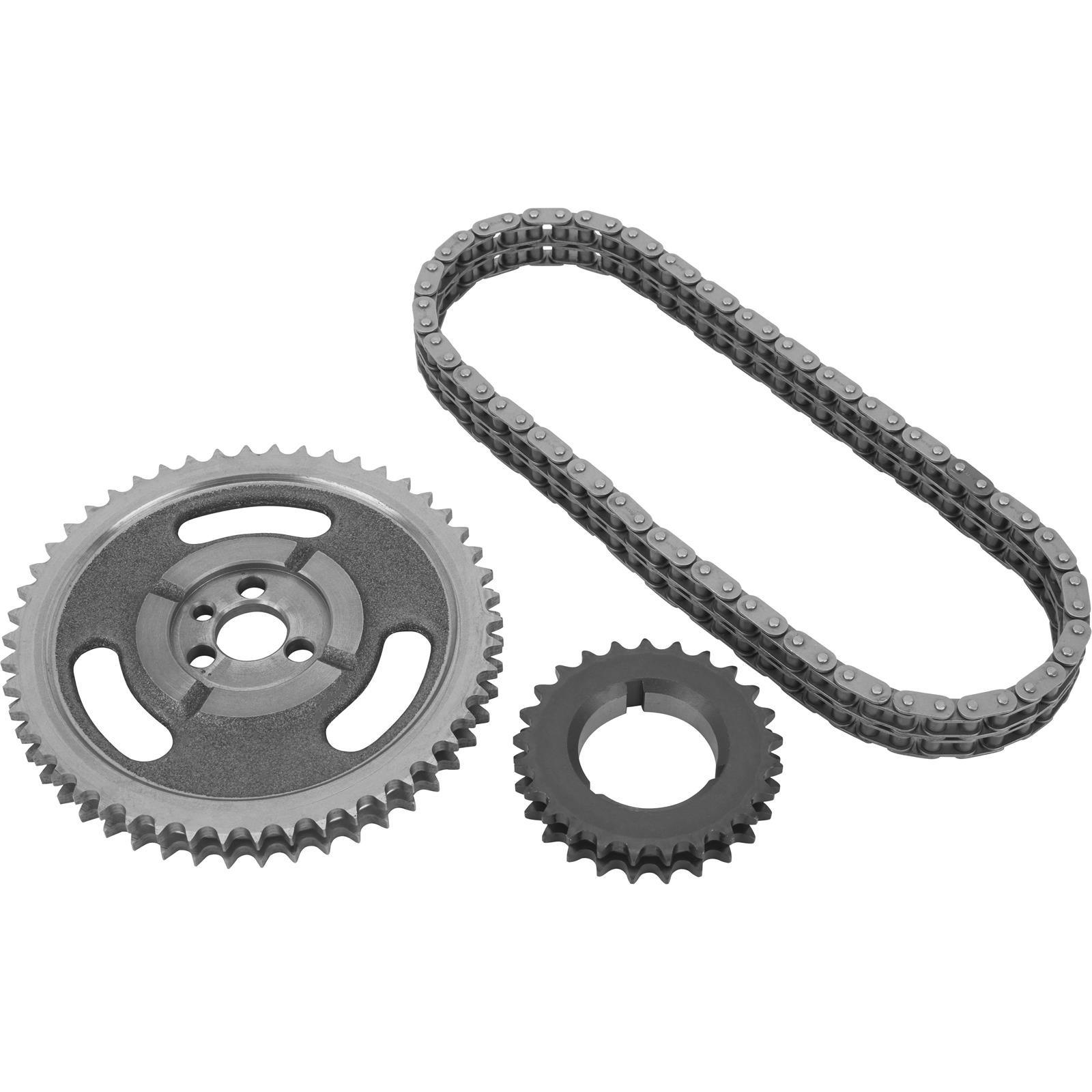 Double Roller Timing Set, Big Block Fits Chevy, 3 Keyway