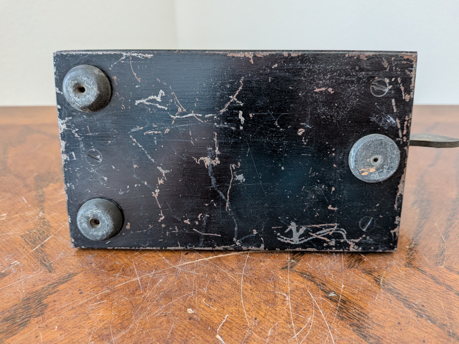 RARE J.H. Bunnell GOLD BUG Telegraph Key Keyer Morse Code Vintage