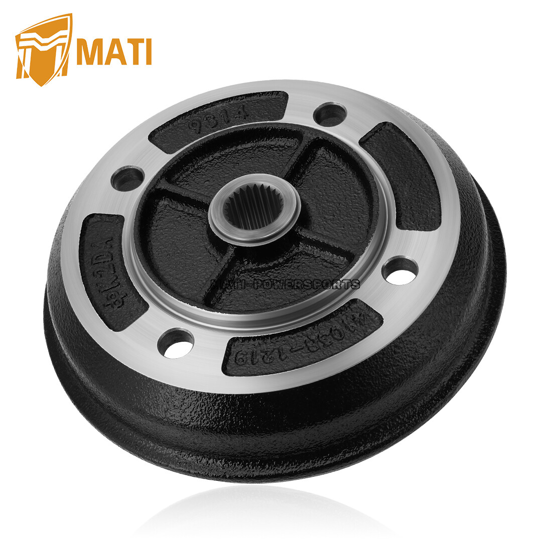 Rear Brake Drum for Kawasaki 41038-1226 Rear Brake Drum UTV Mule