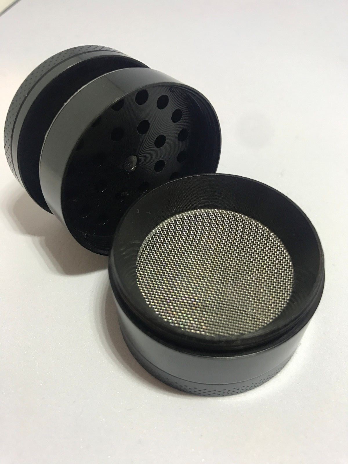 1.5" Tobacco Herb Grinder Spice Herbal Zinc Alloy Smoke Crusher 4 Pieces Metal