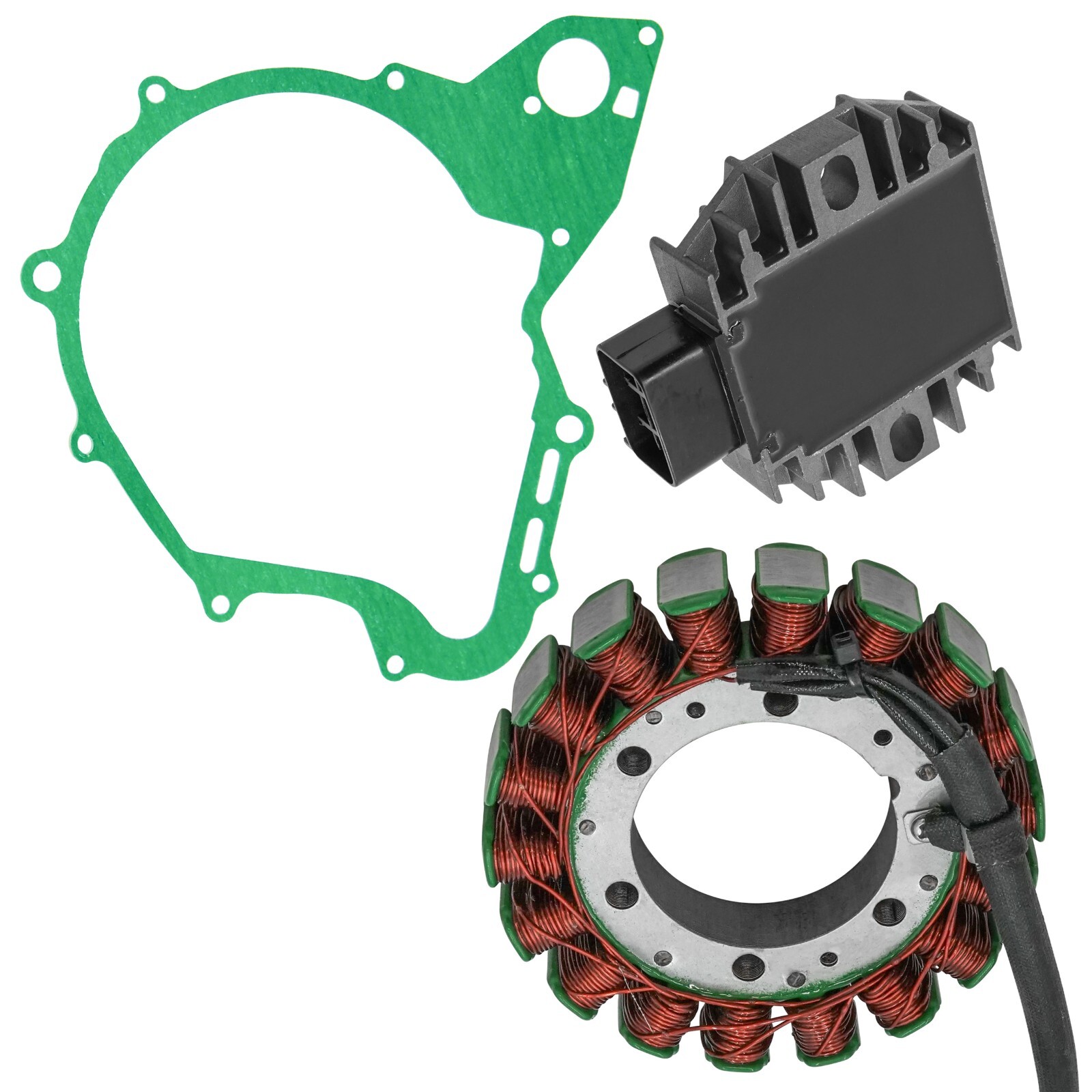 Stator Regulator Rectifier W/Gasket for Yamaha V-Star 650 Classic XVS650 1998-00