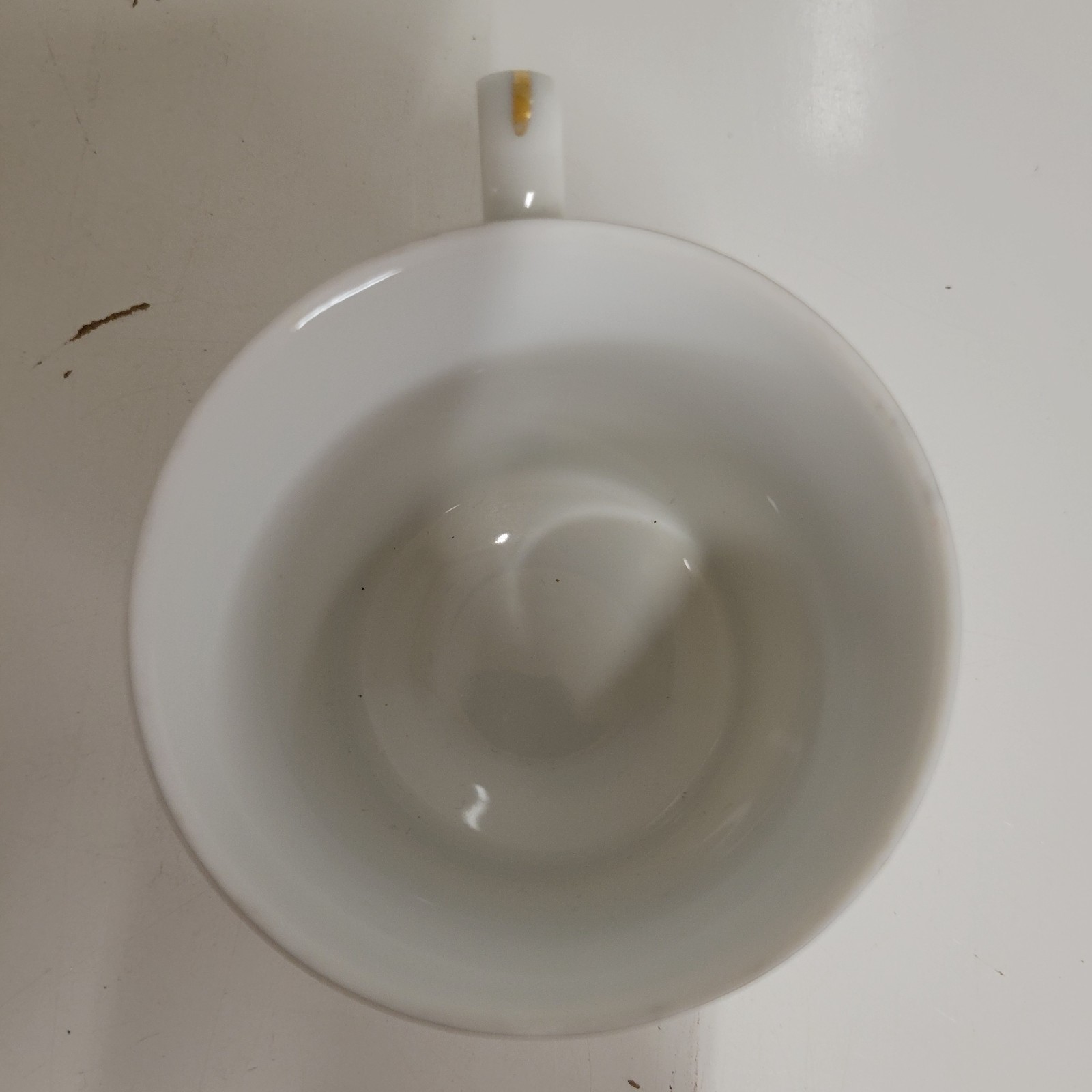 Felicity By Daniele Green & Gold Ring Coffee Tea Cup Fine China Japan