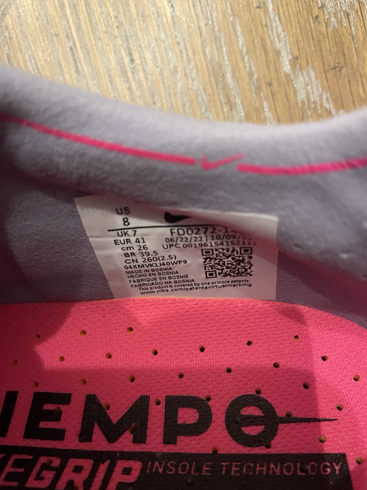 Nike Tiempo Legend 9 Elite SG Pro Blast Pack Men’s Size 8 Style FD0272-146